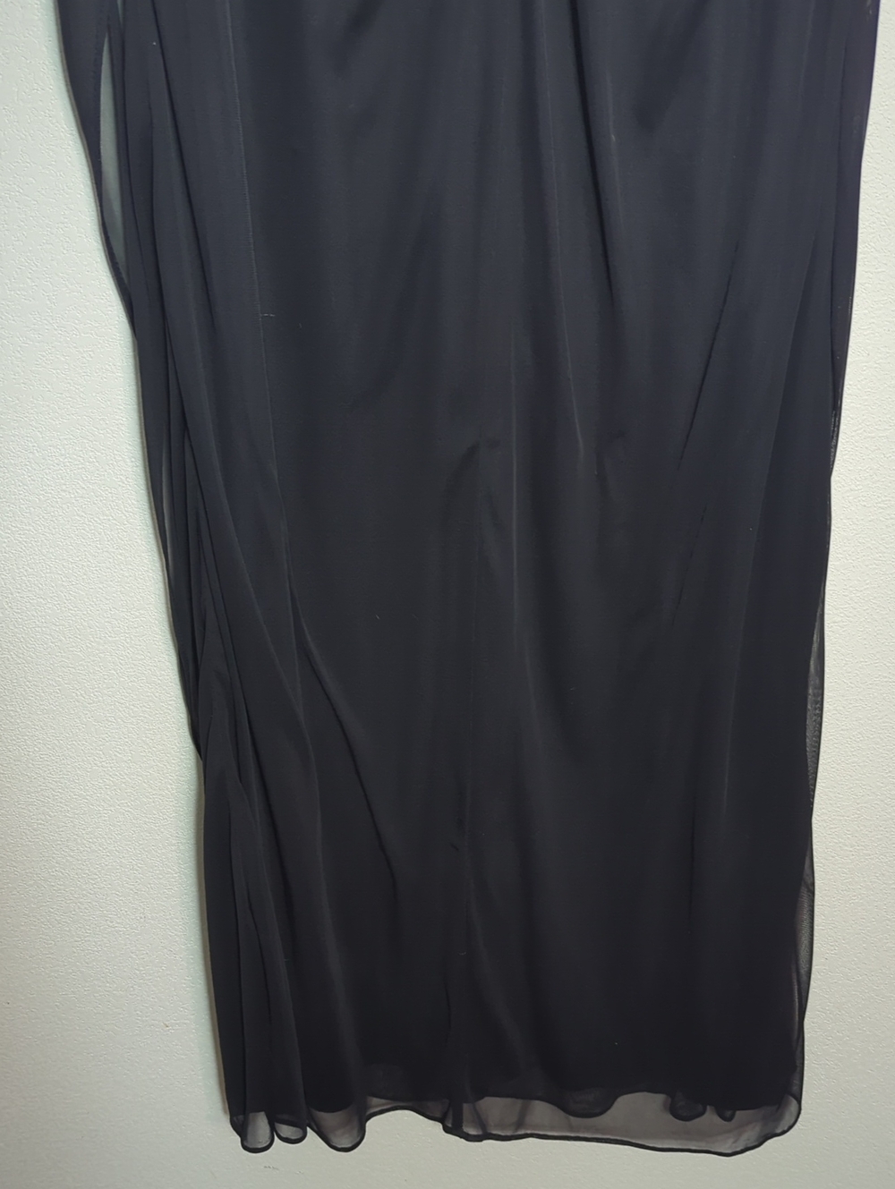 Scarlett Nite Womens Dress Black Maxi Special Occasion Formal Rhinestone sz 8 - Picture 16 of 16